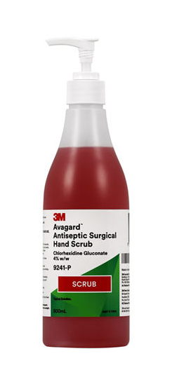 3M Avagard Antiseptic Surgical Hand Scrub, 9241P, 500 mL